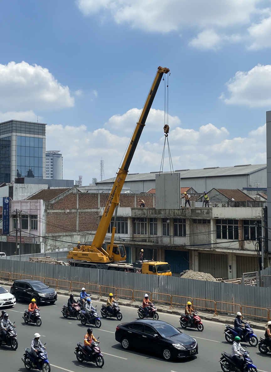 Sewa Crane Jakarta Selatan