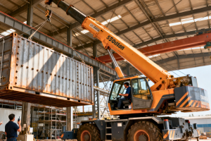 Rough Terrain Crane 35 Ton